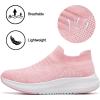 image:imageSHULOOK Womens Slip on Walking Shoes Comfort Lightweight Breathable Sock Shoe NonSlip Mesh Casual Fashion Tennis Running Sneakers 8