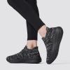 image:imageSHULOOK Womens Slip on Walking Shoes Comfort Lightweight Breathable Sock Shoe NonSlip Mesh Casual Fashion Tennis Running Sneakers Black Grey 8