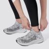 image:imageSHULOOK Womens Slip on Walking Shoes Comfort Lightweight Breathable Sock Shoe NonSlip Mesh Casual Fashion Tennis Running Sneakers Grey White 8