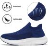 image:imageSHULOOK Womens Slip on Walking Shoes Comfort Lightweight Breathable Sock Shoe NonSlip Mesh Casual Fashion Tennis Running SneakersBlue