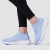 image:imageSHULOOK Womens Slip on Walking Shoes Comfort Lightweight Breathable Sock Shoe NonSlip Mesh Casual Fashion Tennis Running SneakersLight Blue