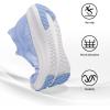 image:imageSHULOOK Womens Slip on Walking Shoes Comfort Lightweight Breathable Sock Shoe NonSlip Mesh Casual Fashion Tennis Running SneakersLight Blue