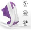 image:imageSHULOOK Womens Slip on Walking Shoes Comfort Lightweight Breathable Sock Shoe NonSlip Mesh Casual Fashion Tennis Running SneakersPurple