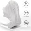 image:imageSHULOOK Womens Slip on Walking Shoes Comfort Lightweight Breathable Sock Shoe NonSlip Mesh Casual Fashion Tennis Running SneakersWhite