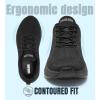 image:imageSHULOOK Mens Non Slip Work Shoes Arch Support SlipResistant Kitchen Chef Restaurant Food Service WaterResistant Nurse Shoe Comfortable Mesh Breathable Walking Sneakers BlackBlack