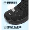 image:imageSHULOOK Mens Non Slip Work Shoes Arch Support SlipResistant Kitchen Chef Restaurant Food Service WaterResistant Nurse Shoe Comfortable Mesh Breathable Walking Sneakers BlackBlack