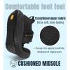 image:imageSHULOOK Mens Non Slip Work Shoes Arch Support SlipResistant Kitchen Chef Restaurant Food Service WaterResistant Nurse Shoe Comfortable Mesh Breathable Walking Sneakers BlackBlack