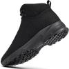 image:imageSHULOOK Non Slip Work Boots for Men Slip Resistant Lightweight Kitchen Chef Shoes for Restaurant Food Service Comfy Working Shoe Ankle Support Mesh Walking Footwear BlackBlack