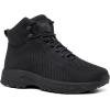 image:imageSHULOOK Non Slip Work Boots for Men Slip Resistant Lightweight Kitchen Chef Shoes for Restaurant Food Service Comfy Working Shoe Ankle Support Mesh Walking Footwear BlackBlack