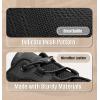 image:imageSHULOOK Non Slip Work Shoes for Men Slip Resistant Kitchen Chef Slip On Work Sneakers Restaurant Food Service Footwear Comfortable Mesh Walking ShoesBlack