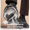 image:imageSHULOOK Non Slip Work Shoes for Men Slip Resistant Kitchen Chef Slip On Work Sneakers Restaurant Food Service Footwear Comfortable Mesh Walking ShoesBlack