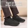 image:imageSHULOOK Non Slip Work Shoes for Men Slip Resistant Kitchen Chef Slip On Work Sneakers Restaurant Food Service Footwear Comfortable Mesh Walking ShoesBlack
