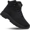 image:imageSHULOOK Non Slip Work Boots for Men Slip Resistant Lightweight Kitchen Chef Shoes for Restaurant Food Service Comfy Working Shoe Ankle Support Mesh Walking Footwear BlackBlack