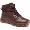 image:imageSHULOOK Non Slip Work Boots for Women SlipResistant Shoes Waterproof Food Service Chef Kitchen Restaurant Working Casual Comfortable Ankle Boot Outdoor Walking Booties SneakersDark Brown