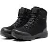 image:imageSHULOOK Mens Snow Boots Waterproof Warm Fur Lined Winter Hiking Boot Nonslip Outdoor Ankle Hightop Shoes Work Hiker Trekking TrailBlack2