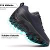 image:imageSHULOOK Waterproof Hiking Shoes for MenLightweight AntiSlip Outdoor Trekking ShoeNavy