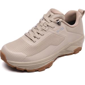 image:imageSHULOOK Waterproof Hiking Shoes for MenLightweight AntiSlip Outdoor Trekking ShoeSand02