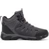 image:imageSHULOOK Mens Waterproof Hiking Boots NonSlip Lightweight Mid Top Ankle Boot Breathable Hiker Trekking ShoesGrey