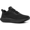 image:imageSHULOOK Non Slip Work Shoes for Men Slip Resistant WaterResistant Food Service Kitchen Chef Restaurant Nurse Work Sneakers Lace Up Mesh Comfortable amp Casual Walking Shoes BlackBlack