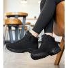image:imageSHULOOK Non Slip Work Boots Women Slip Resistant Comfortable Mesh Kitchen Chef Shoes for Restaurant Food Service Lightweight Walking Shoes Ankle SupportBlackBlack