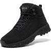 image:imageSHULOOK Non Slip Work Boots Women Slip Resistant Comfortable Mesh Kitchen Chef Shoes for Restaurant Food Service Lightweight Walking Shoes Ankle SupportBlackBlack