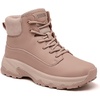 image:imageSHULOOK Non Slip Work Boots for Women SlipResistant Shoes Waterproof Food Service Chef Kitchen Restaurant Working Casual Comfortable Ankle Boot Outdoor Walking Booties SneakersNude Pink