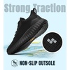 image:imageSHULOOK Womens Non Slip Work Shoes SlipResistant Kitchen Chef Restaurant Food Service Nurse Shoe Comfortable Mesh Breathable Walking Sneakers BlackBlack