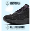 image:imageSHULOOK Womens Non Slip Work Shoes SlipResistant Kitchen Chef Restaurant Food Service Nurse Shoe Comfortable Mesh Breathable Walking Sneakers BlackBlackPurple