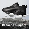 image:imageSHULOOK Mens Waterproof Hiking Shoes Lightweight Breathable NonSlip Trail Trekking Outdoor ShoesBlack02