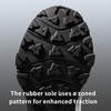 image:imageSHULOOK Mens Waterproof Hiking Shoes Lightweight Breathable NonSlip Trail Trekking Outdoor ShoesBlack02