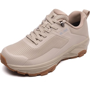 image:imageSHULOOK Mens Waterproof Hiking Shoes Lightweight Breathable NonSlip Trail Trekking Outdoor ShoesSand02
