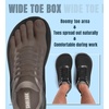 image:imageSHULOOK Mens Non Slip Work Shoes Wide Toe Box SlipResistant Water Resistant Kitchen Chef Restaurant Waterproof Food Service Nurse Shoe Comfortable Mesh Walking Sneakers BlackBlack Grey