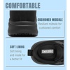image:imageSHULOOK Mens Non Slip Work Shoes Wide Toe Box SlipResistant Water Resistant Kitchen Chef Restaurant Waterproof Food Service Nurse Shoe Comfortable Mesh Walking Sneakers BlackBlack