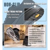 image:imageSHULOOK Mens Non Slip Work Shoes Wide Toe Box SlipResistant Water Resistant Kitchen Chef Restaurant Waterproof Food Service Nurse Shoe Comfortable Mesh Walking Sneakers BlackBlack