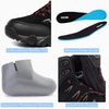 image:imageMens Waterproof Hiking Boots NonSlip Lightweight Mid Top Ankle Boot Breathable Hiker Trekking ShoesBlackRed