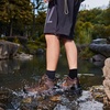 image:imageMens Waterproof Hiking Boots NonSlip Lightweight Mid Top Ankle Boot Breathable Hiker Trekking ShoesBrown