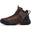 image:imageMens Waterproof Hiking Boots NonSlip Lightweight Mid Top Ankle Boot Breathable Hiker Trekking ShoesBrown