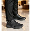 image:imageSHULOOK Non Slip Work Shoes for Men Food Service Kitchen Chef Restaurant  Waterproof SlipResistant SlipOn EasyClean Lightweight Comfortable Fashion Nursing Walking Dress Footwear BlackMidnight Black