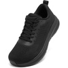 image:imageSHULOOK Mens Non Slip Work Shoes Kitchen Chef Restaurant Food Service Shoe  Wide Toe Box SlipResistant Waterproof Water Resistant Walking Sneakers Mesh Comfortable Nurse Lightweight ComfortableBlack