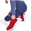 image:imageSHULOOK Womens Slip on Walking Shoes Comfort Lightweight Casual Sneakers  NonSlip Breathable Sock Work Shoes Mesh Sport Casual Fashion Tennis Running SneakersRed
