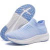 image:imageSHULOOK Womens Slip on Walking Shoes Comfort Lightweight Casual Sneakers  NonSlip Breathable Sock Work Shoes Mesh Sport Casual Fashion Tennis Running SneakersLight Blue