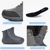 image:imageMens Snow Boots Waterproof Warm Fur Lined Winter Hiking Boot Nonslip Outdoor Ankle Hightop Shoes Work Hiker Trekking TrailGrey