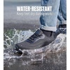 image:imageSHULOOK Wide Toe Box Non Slip Work Shoes for Men SlipResistant Water Resistant Kitchen Chef Restaurant Waterproof Food Service Nurse Shoe Comfortable Mesh Lightweight Walking SneakersBlack