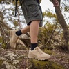 image:imageSHULOOK Mens Waterproof Hiking Shoes Lightweight Breathable NonSlip Trail Trekking Outdoor ShoesSand
