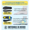 image:imageSHULOOK Mens Non Slip Work Shoes Restaurant Kitchen Nurse Food ServiceBlackRed