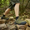 image:imageSHULOOK Mens Low Top Waterproof Hiking ShoesArmyGreen