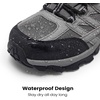 image:imageSHULOOK Mens Low Top Waterproof Hiking ShoesGrey02