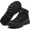 image:imageSHULOOK Mens Waterproof Hiking Boots Lightweight Breathable Outdoor ShoesMatte Black