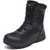 image:imageSHULOOK Mens Waterproof Winter Snow Boots Comfort Hiking Outdoor BootsBlack