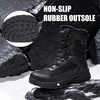 image:imageMens Waterproof Winter Snow Boots Comfort Hiking Outdoor BootsBlack